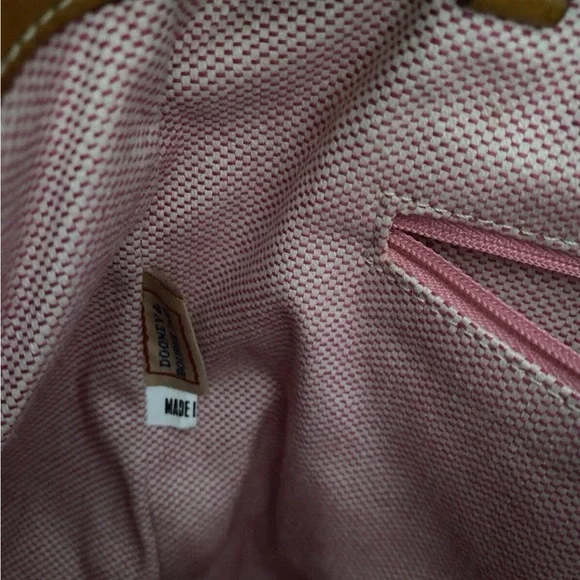 Dooney & Bourke Black, Cream & Tan Giraffe-Print Shoulder Bag - Picture 7 of 15